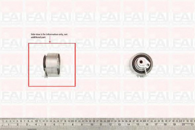 FAI AUTOPARTS t9573 -  Натяжной ролик, ремень ГРМ